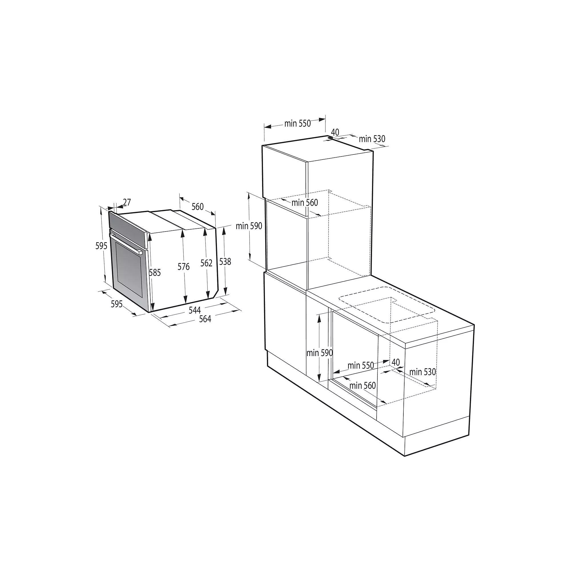 Four encastrable Hisense O643PX – Image 17