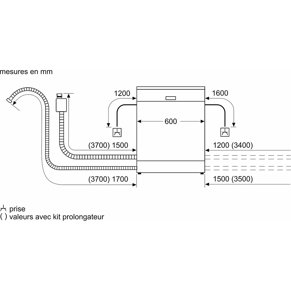 Lave vaisselle 60 cm BOSCH Serenity Série 4 Silence Plus – Image 4