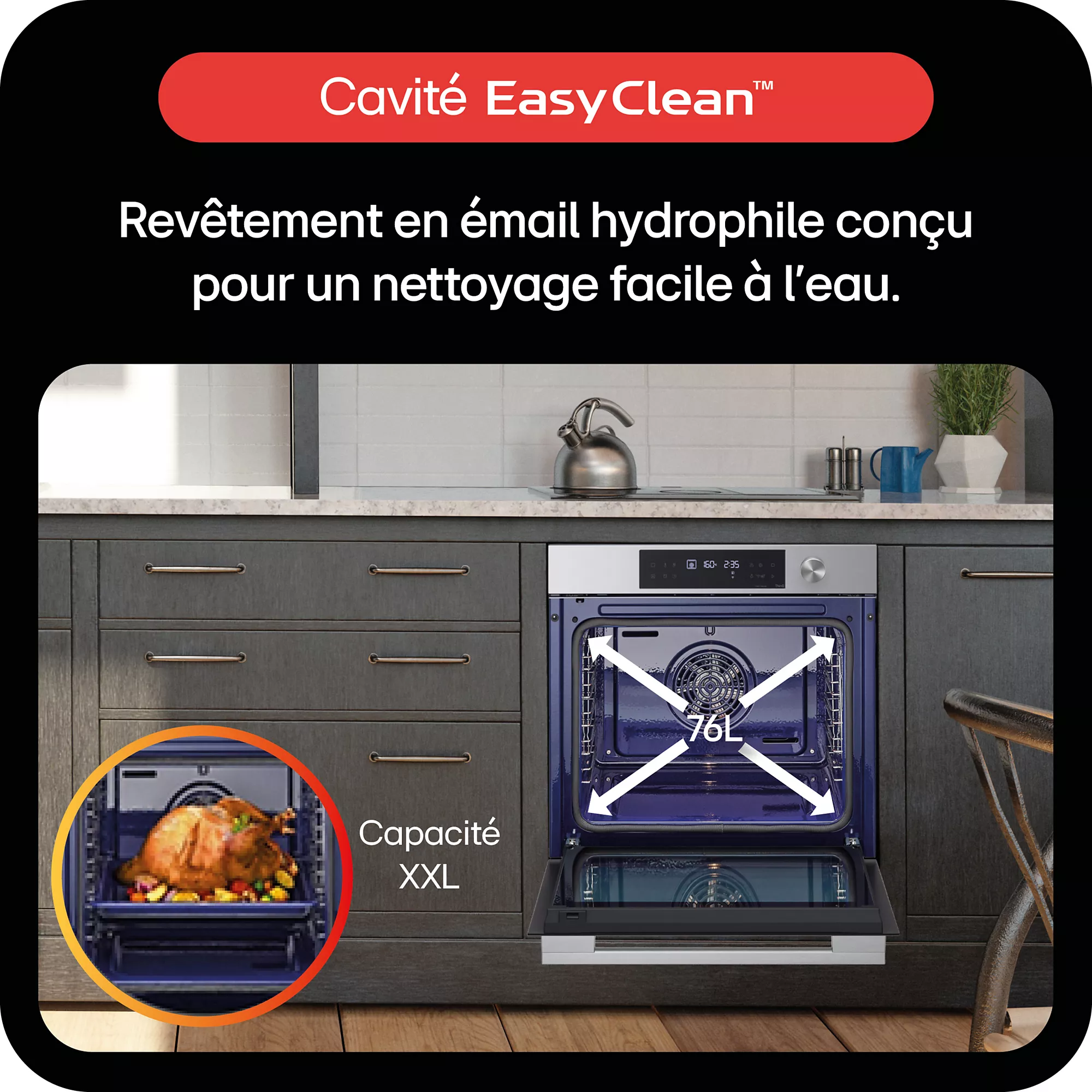 Four encastrable LG WS7D7652CS – Image 16