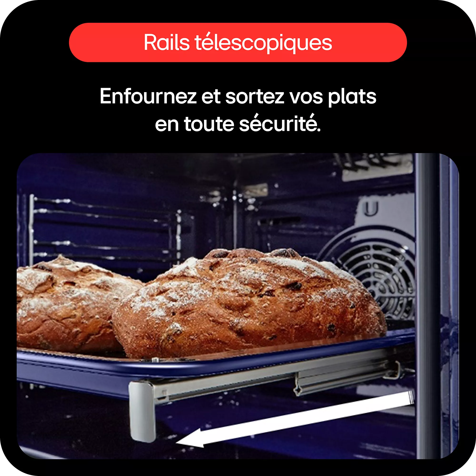 Four encastrable LG WS7D7652CS – Image 17