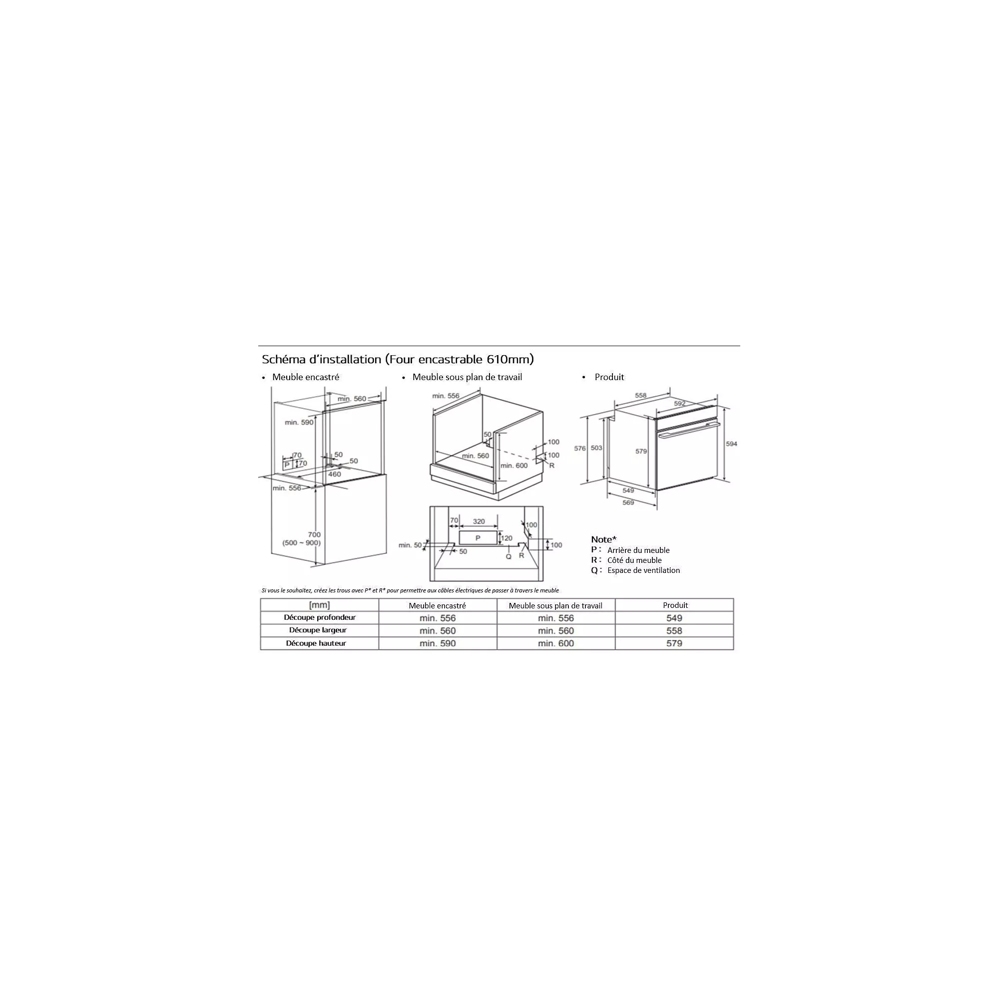 Four encastrable LG WS7D7652CS – Image 8