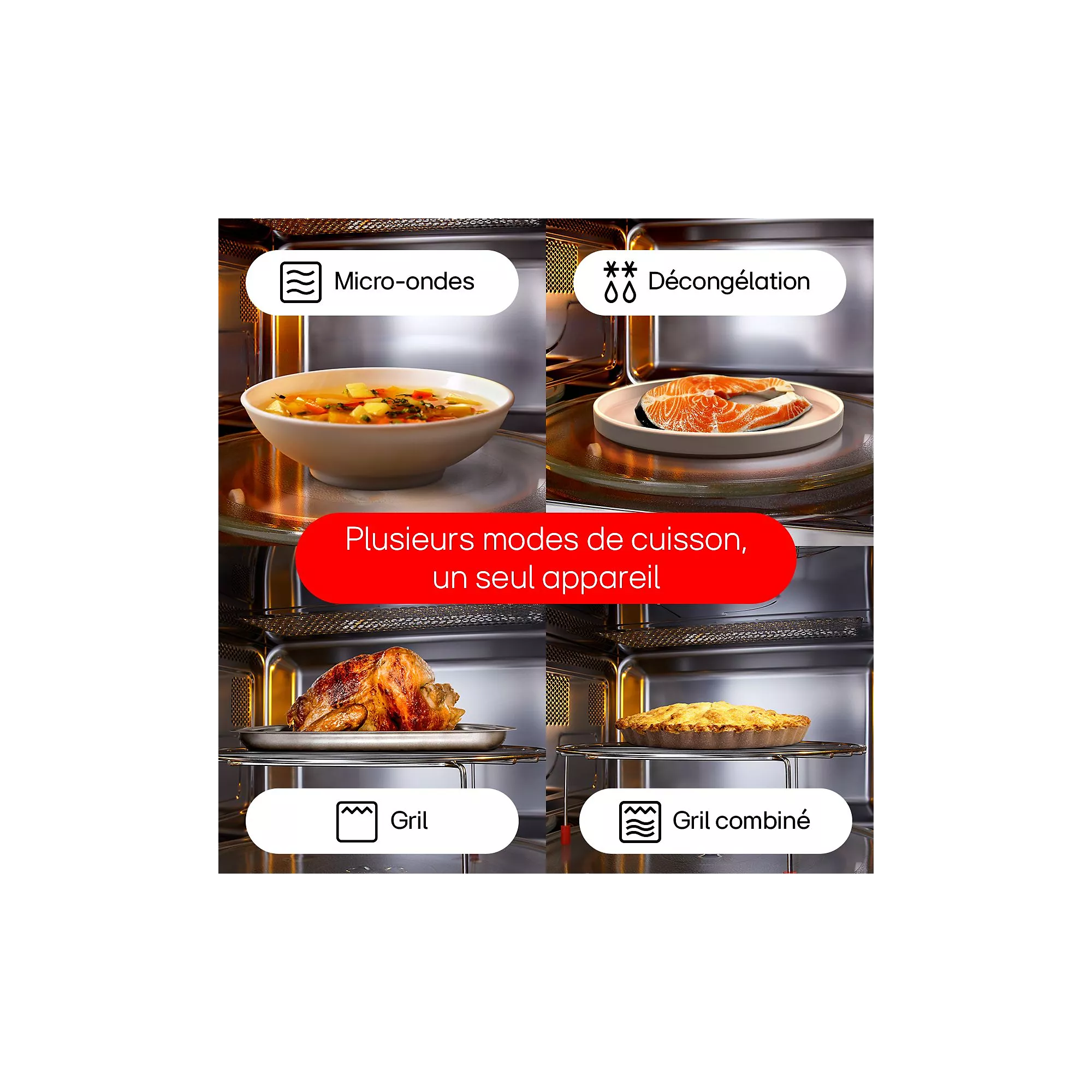 Micro-ondes grill LG MH7265DDS – Image 13